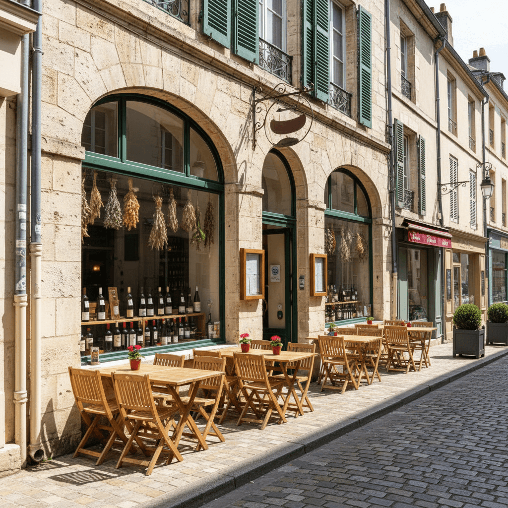 Restaurant à Libourne : cuisine équipée - cave/réserve - Image 1