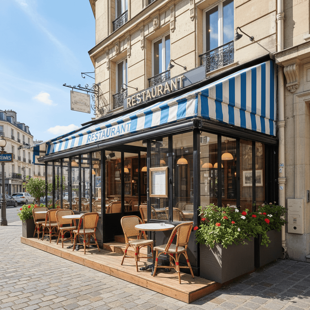 Restaurant à céder près du métro Pyrénées