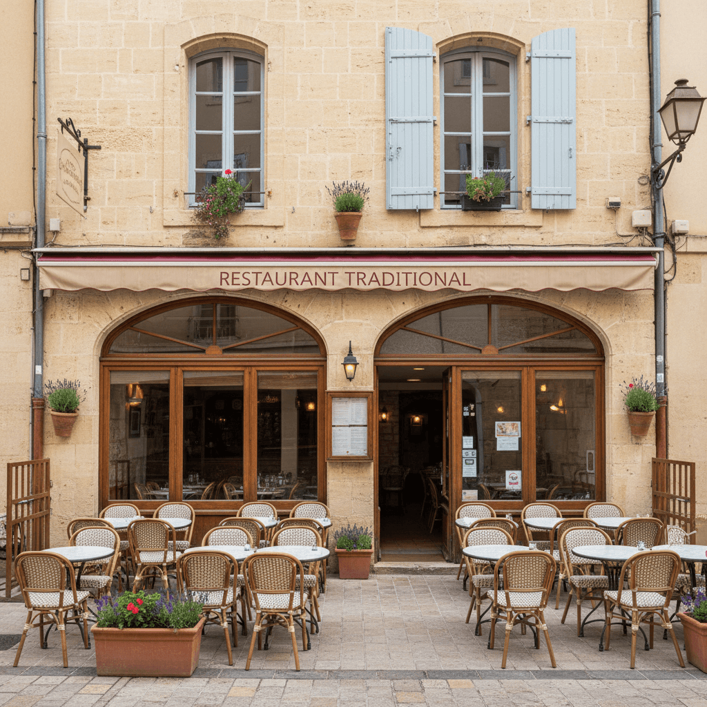 Restaurant 140m² à Avignon : terrasse - licence IV - Image 1