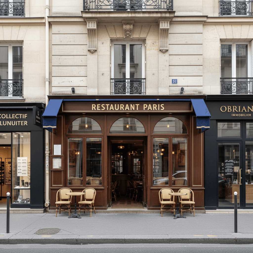 Restaurant 55m² à Paris : cave/réserve - Image 1
