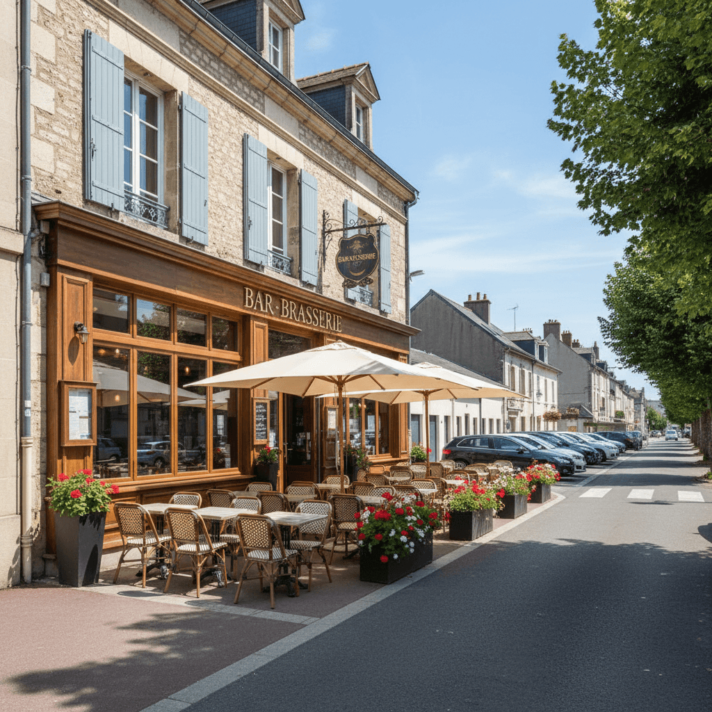 Bar-brasserie à Laval : terrasse - licence IV - Image 1