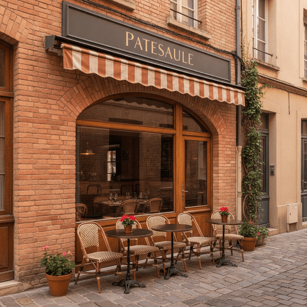 Restaurant 64m² à Toulouse : terrasse - licence IV