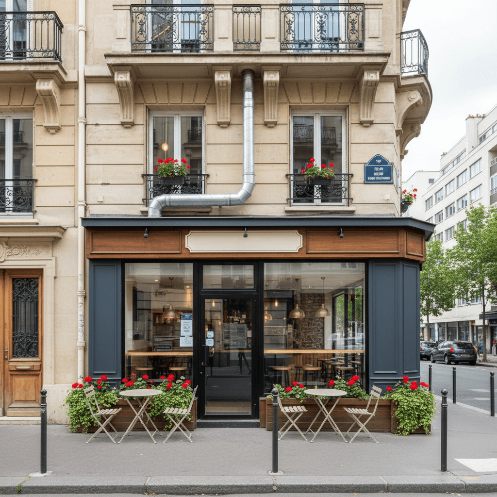 Fast-food 12 couverts à Paris : extraction - Image 1