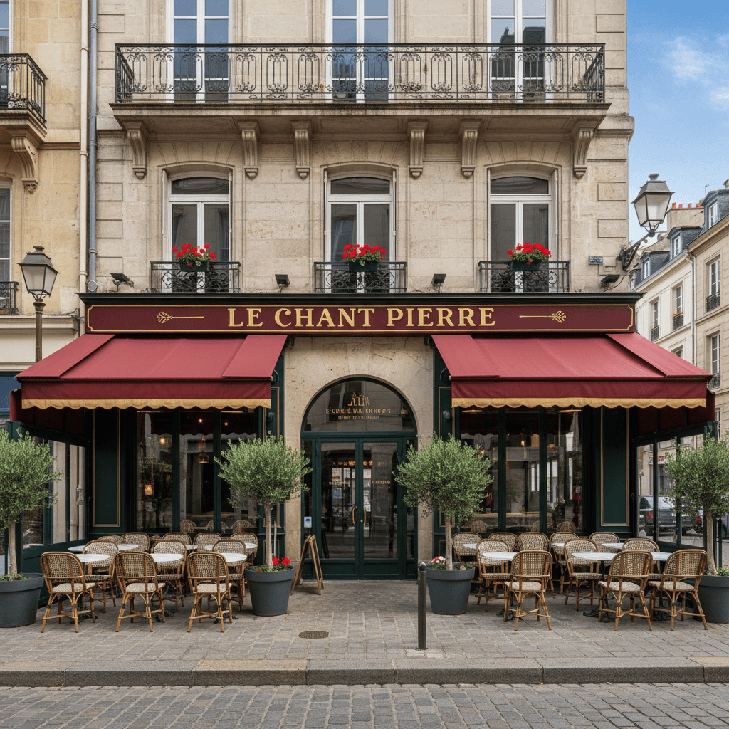 Bar-brasserie à Nantes : terrasse - Image 1