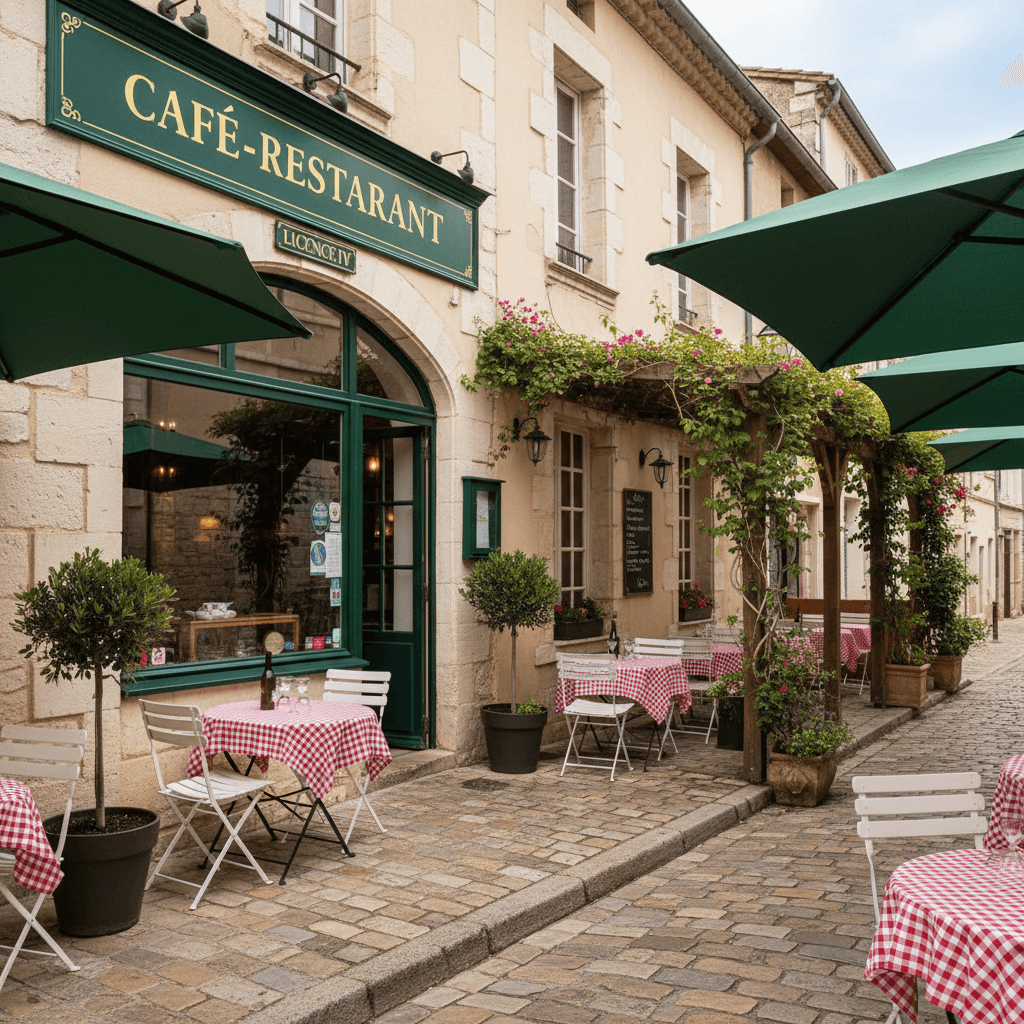 Restaurant à Pézenas : terrasse - licence IV - Image 1