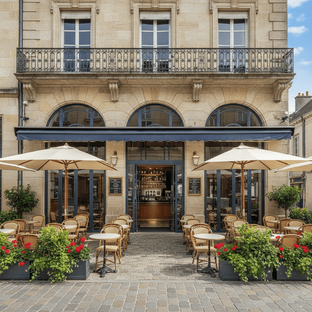 Bar-brasserie 900m² à Guéret : terrasse - licence IV - Image 1