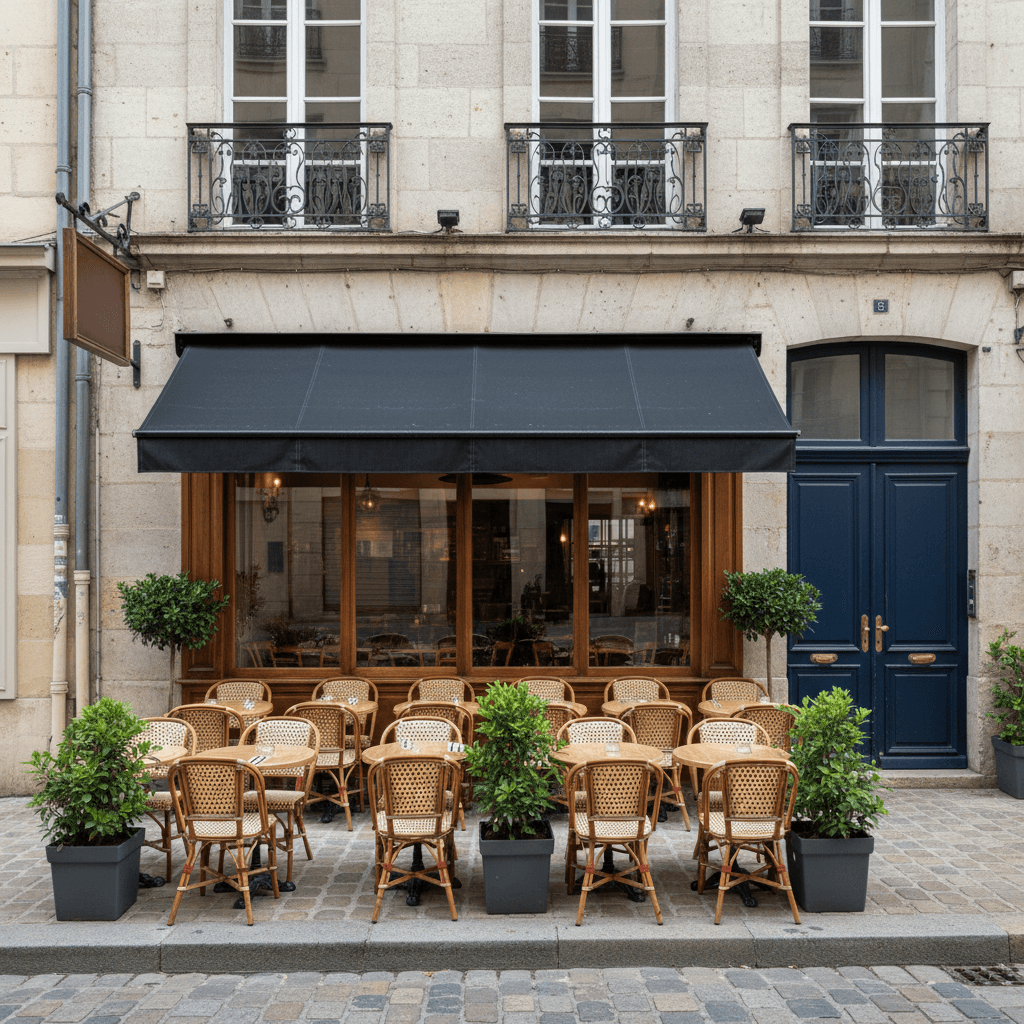 Restaurant 150m² à Nantes : terrasse - licence IV