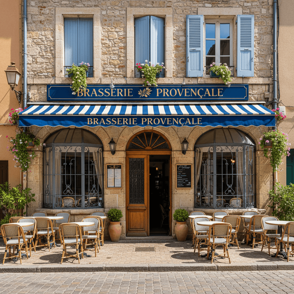 Bar-brasserie à Grasse : terrasse - licence IV - Image 1