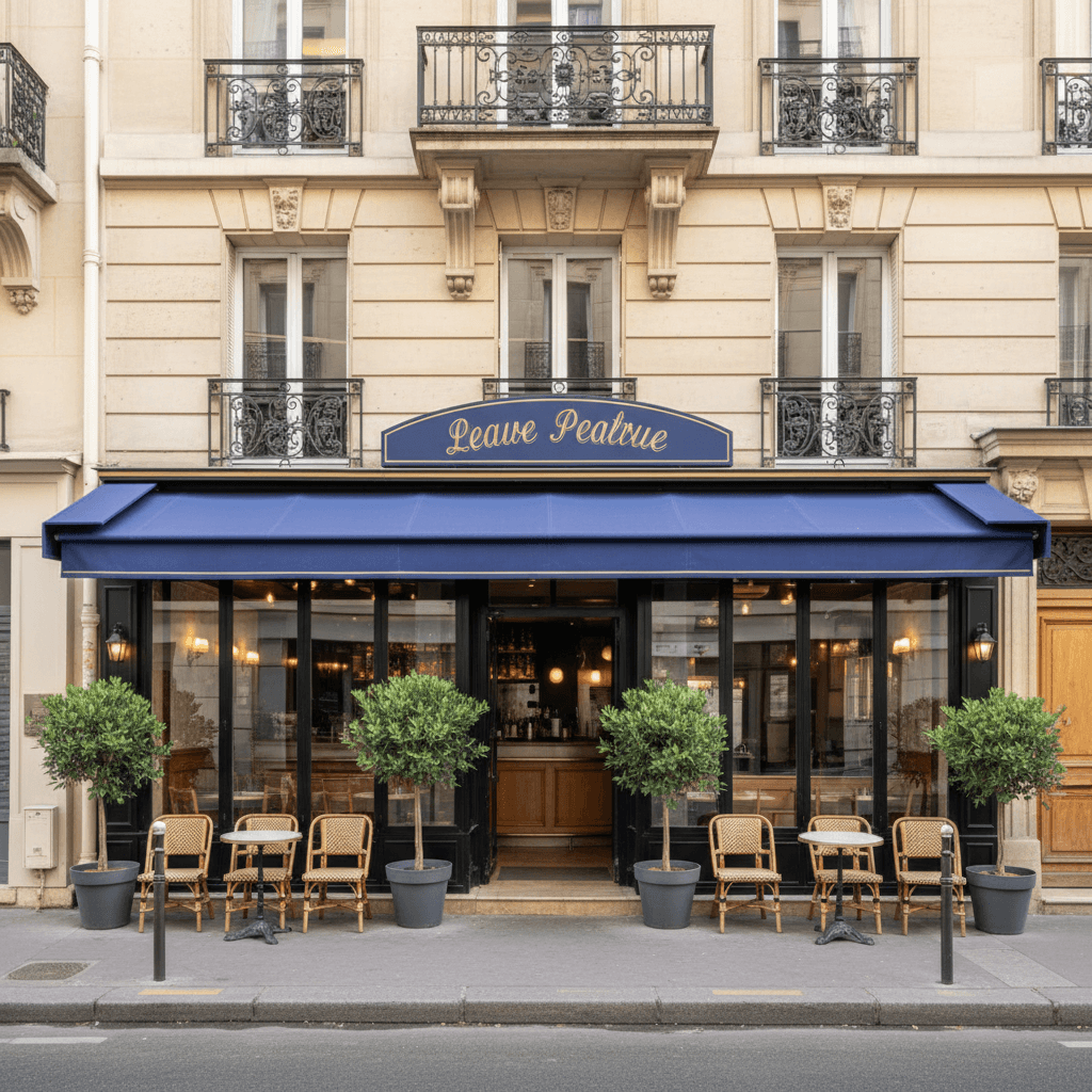 Restaurant 50m² à Paris : terrasse - licence IV