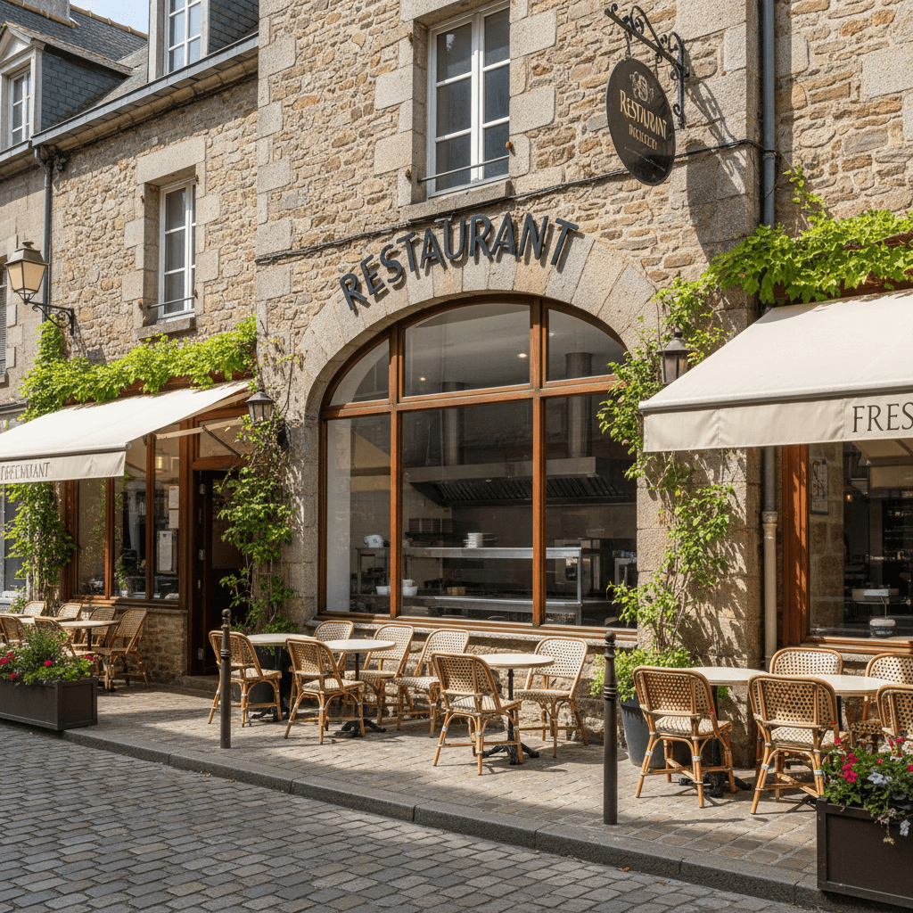 Restaurant à Vannes : extraction - cuisine équipée
