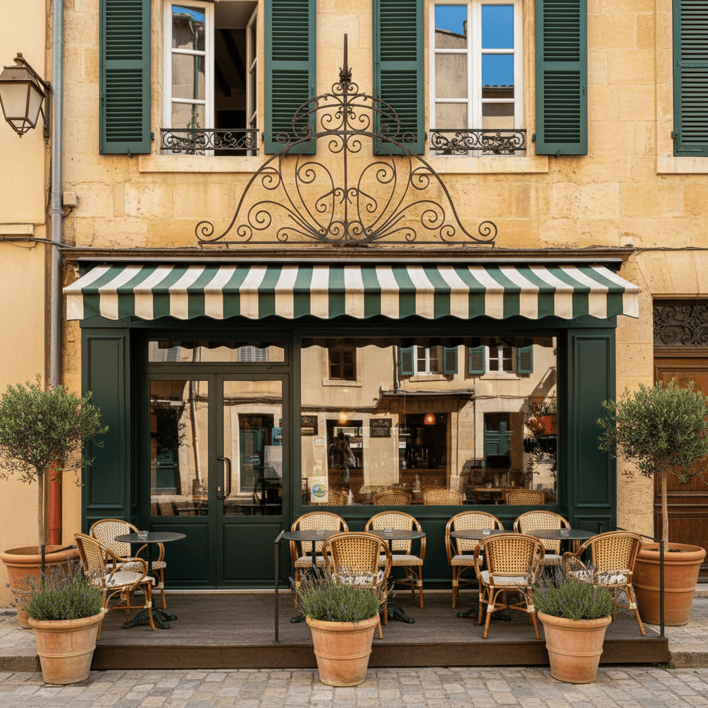 Restaurant à Aix-En-Provence : terrasse - licence IV