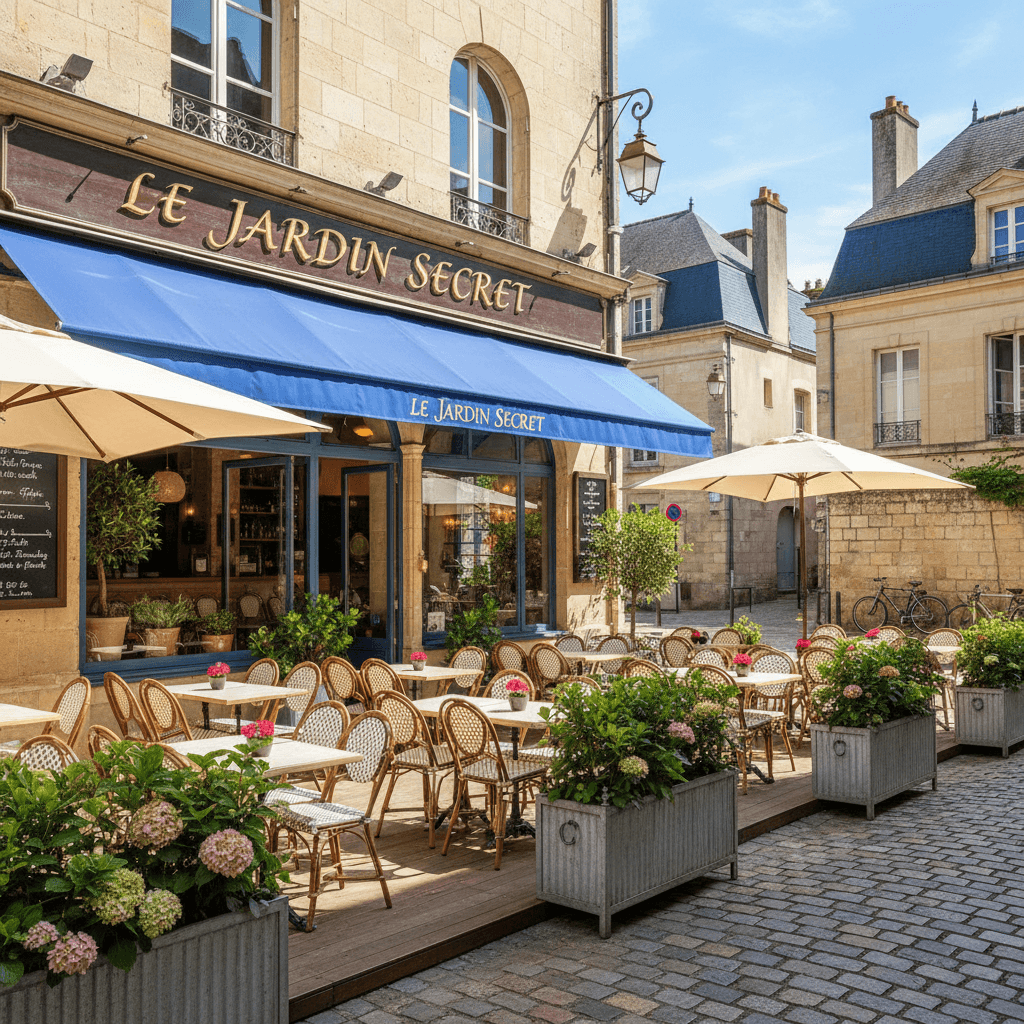 Restaurant à Tours : terrasse - licence IV - Image 1