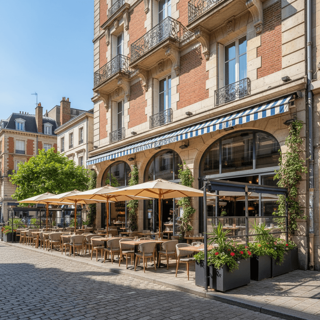 Restaurant 550m² à Nantes : terrasse - licence IV - Image 1