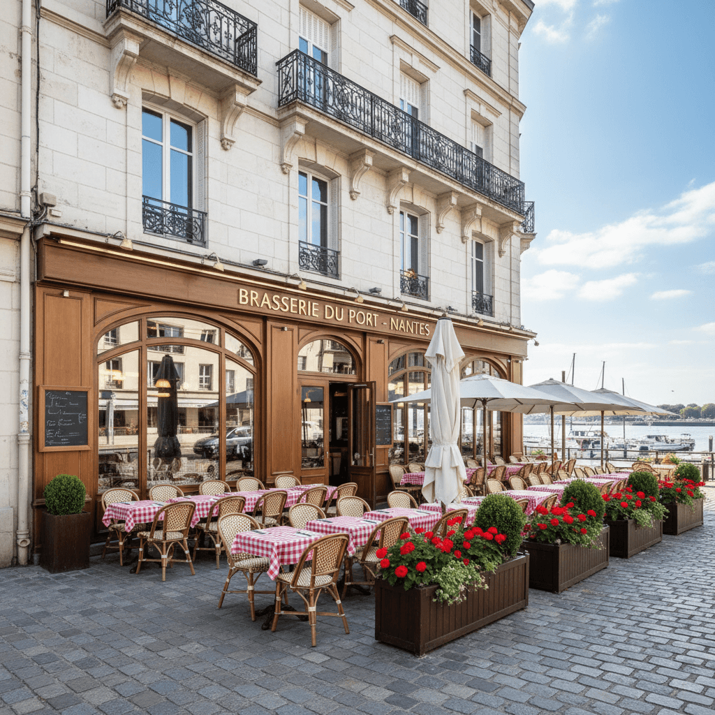 Bar-brasserie à Nantes : terrasse - licence IV - Image 1