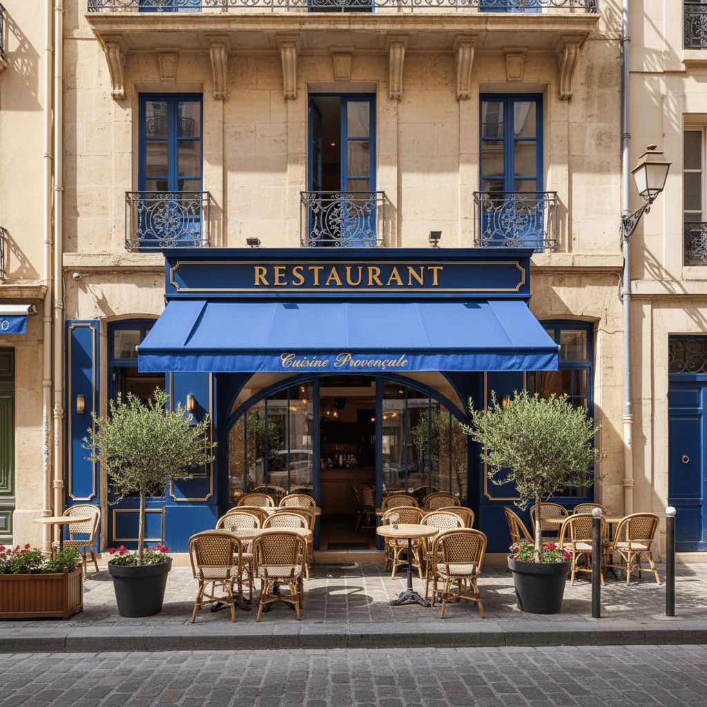 Restaurant 110m² à Marseille : terrasse - extraction - Image 1