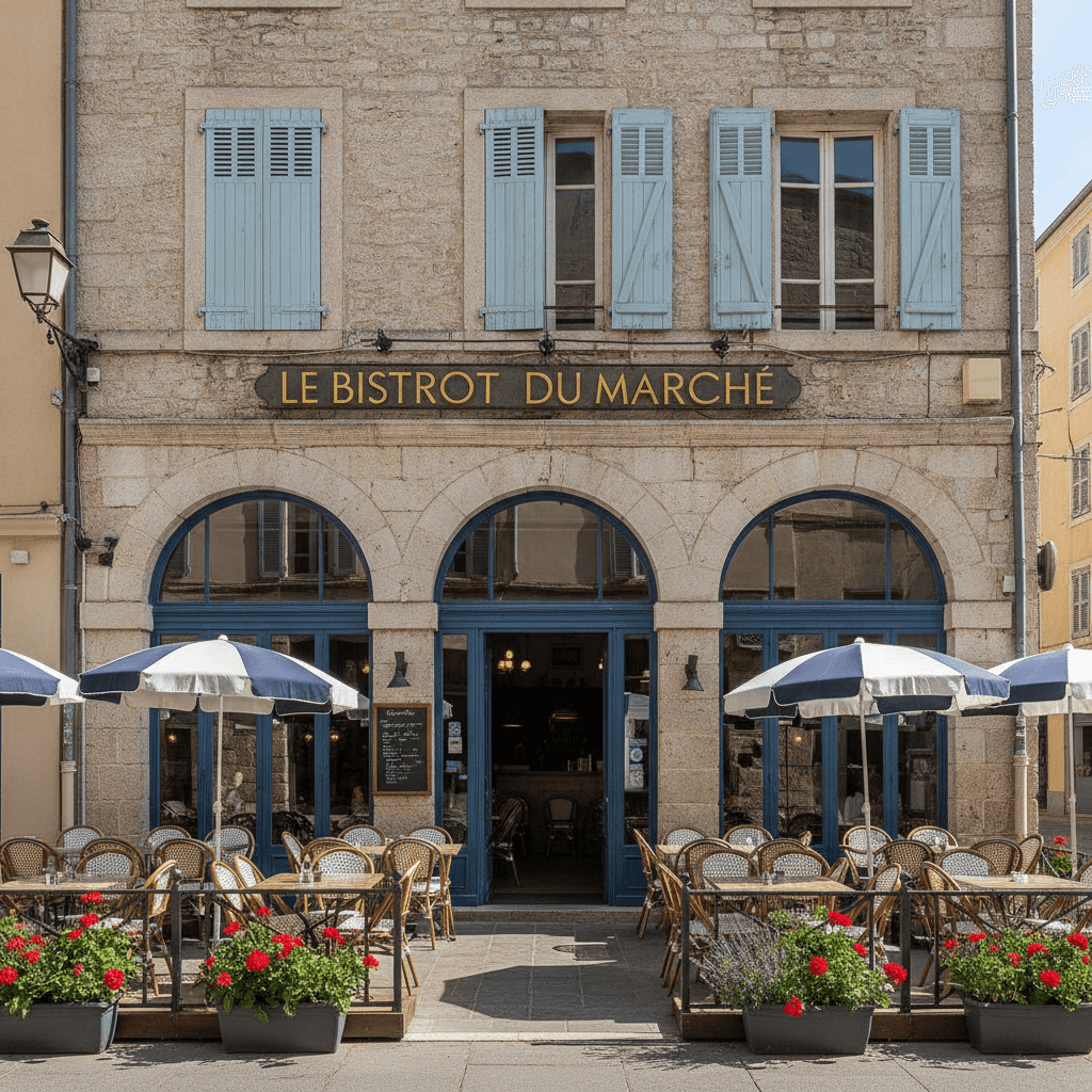 Restaurant 80m² à Bastia : terrasse - extraction - Image 1