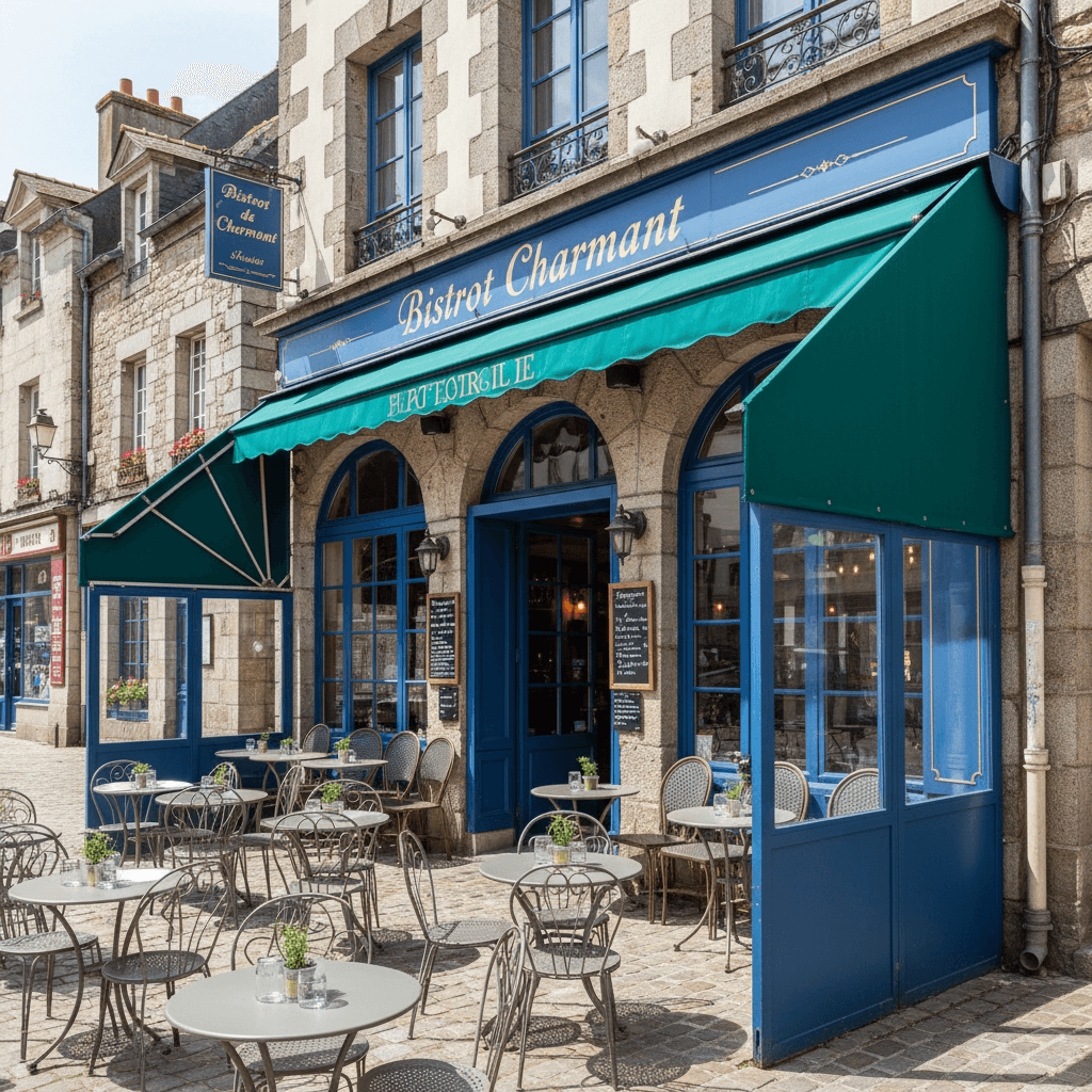 Restaurant à Vannes : terrasse - licence IV - Image 1