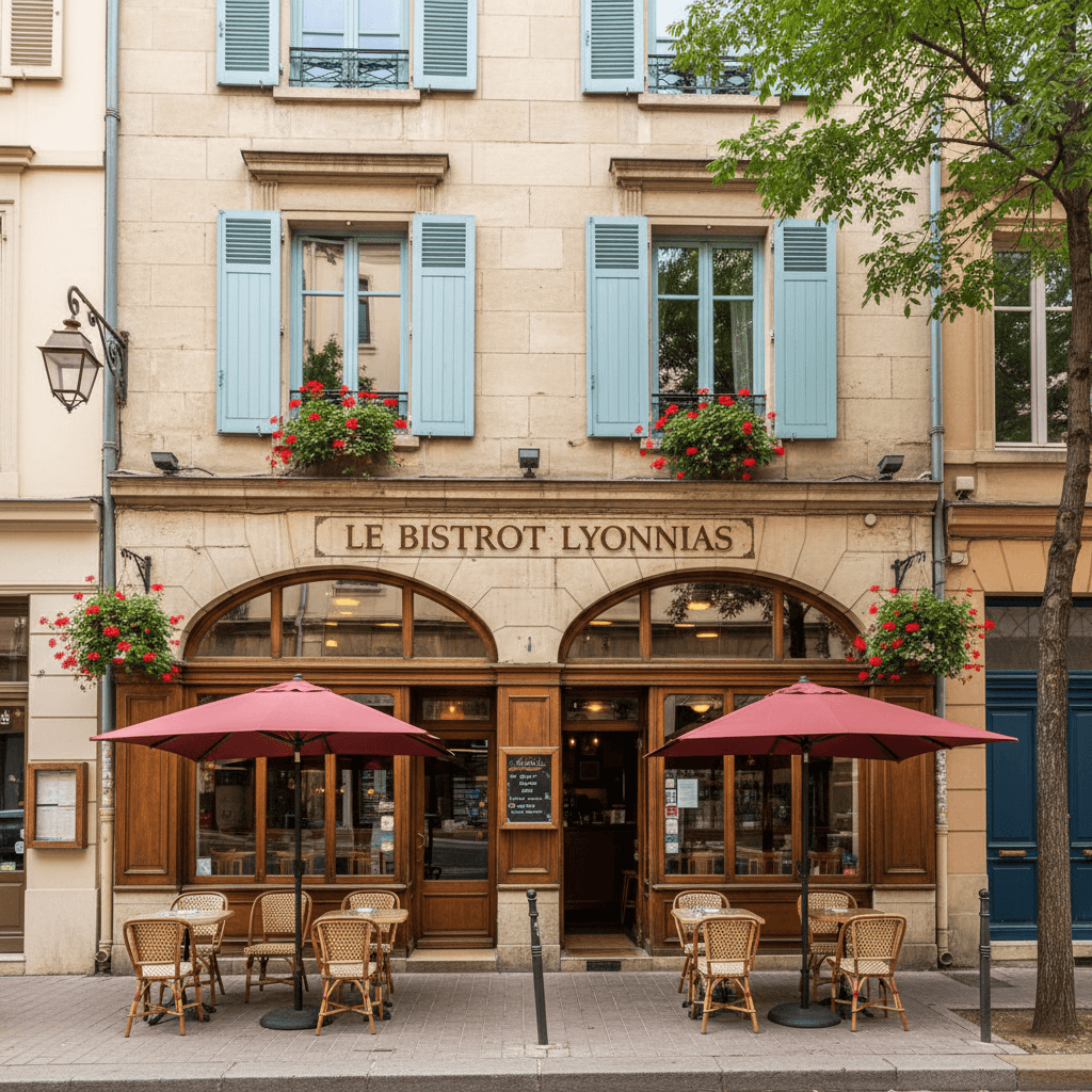 Restaurant à Lyon : terrasse - licence IV