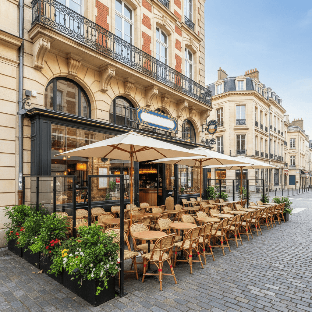 Bar-brasserie 120m² à Douai : terrasse - licence IV - Image 1