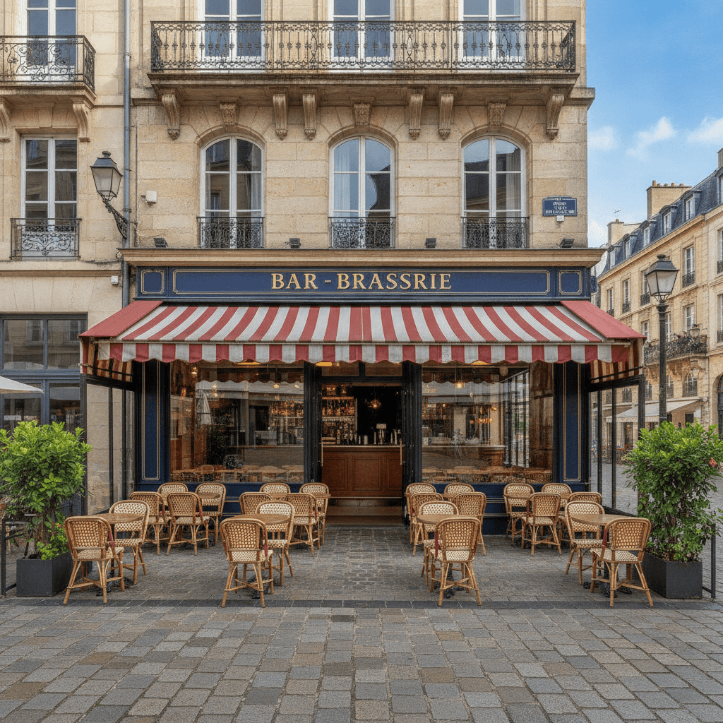 Bar-brasserie 100m² à Metz : terrasse - licence IV - Image 1