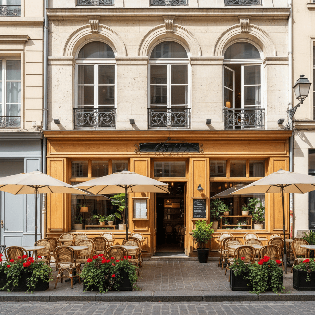 Restaurant 140m² à Lyon : terrasse - licence IV