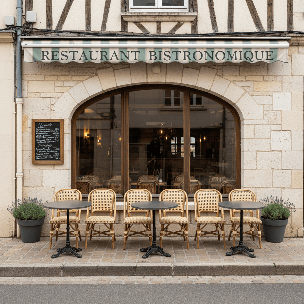 Restaurant 100m² à Orbec : terrasse - licence IV - Image 1