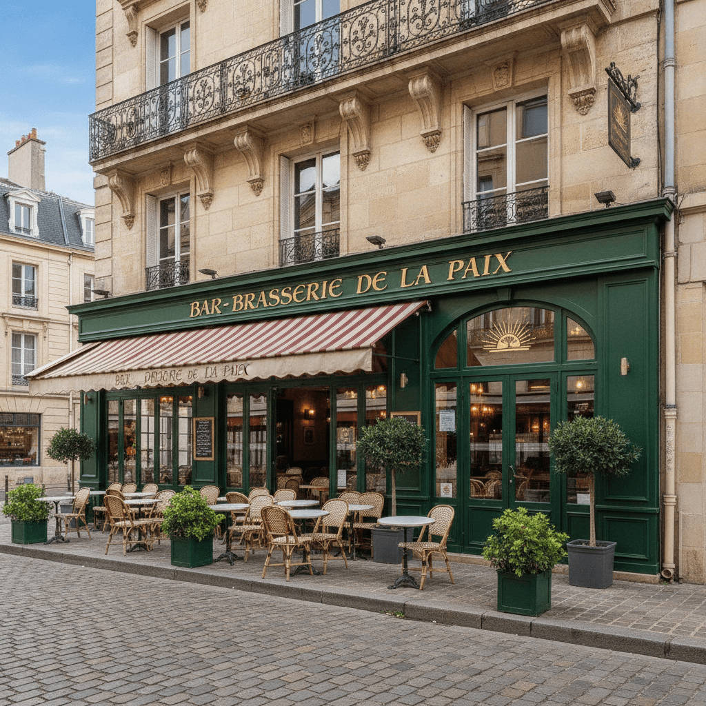 Bar-brasserie 900m² à Vichy : terrasse - licence IV - Image 1