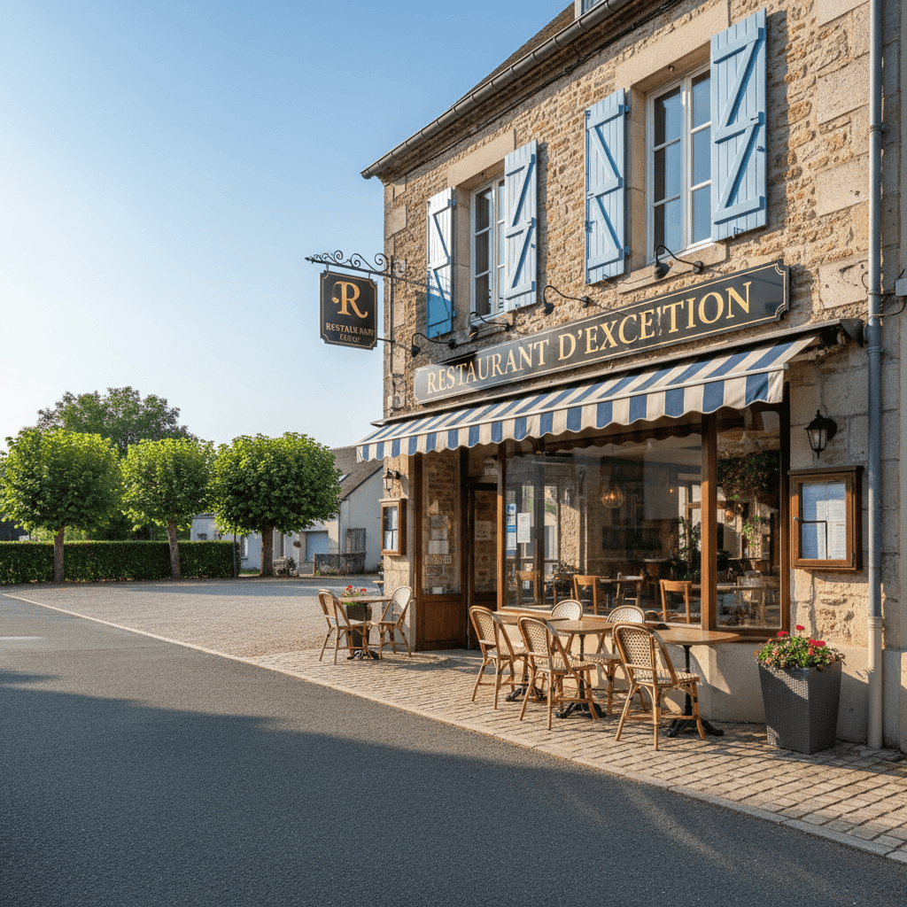 Restaurant à Mouilleron-Le-Captif : terrasse - licence IV - Image 1