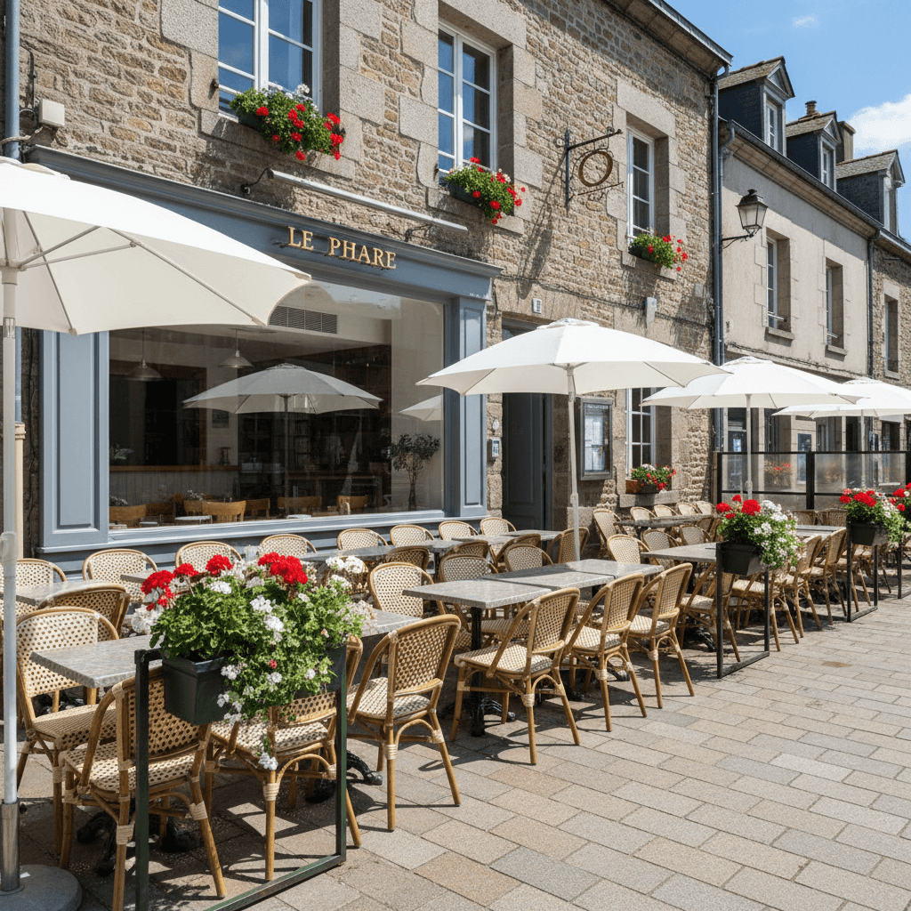 Bar-brasserie à Vannes : terrasse - licence IV - Image 1