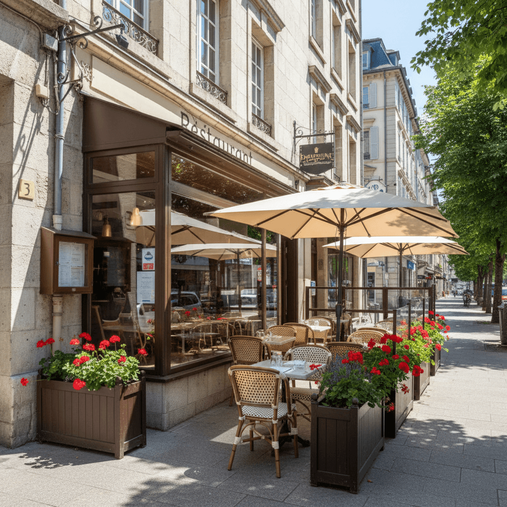 Restaurant 153m² à Annecy : terrasse - licence IV - Image 1
