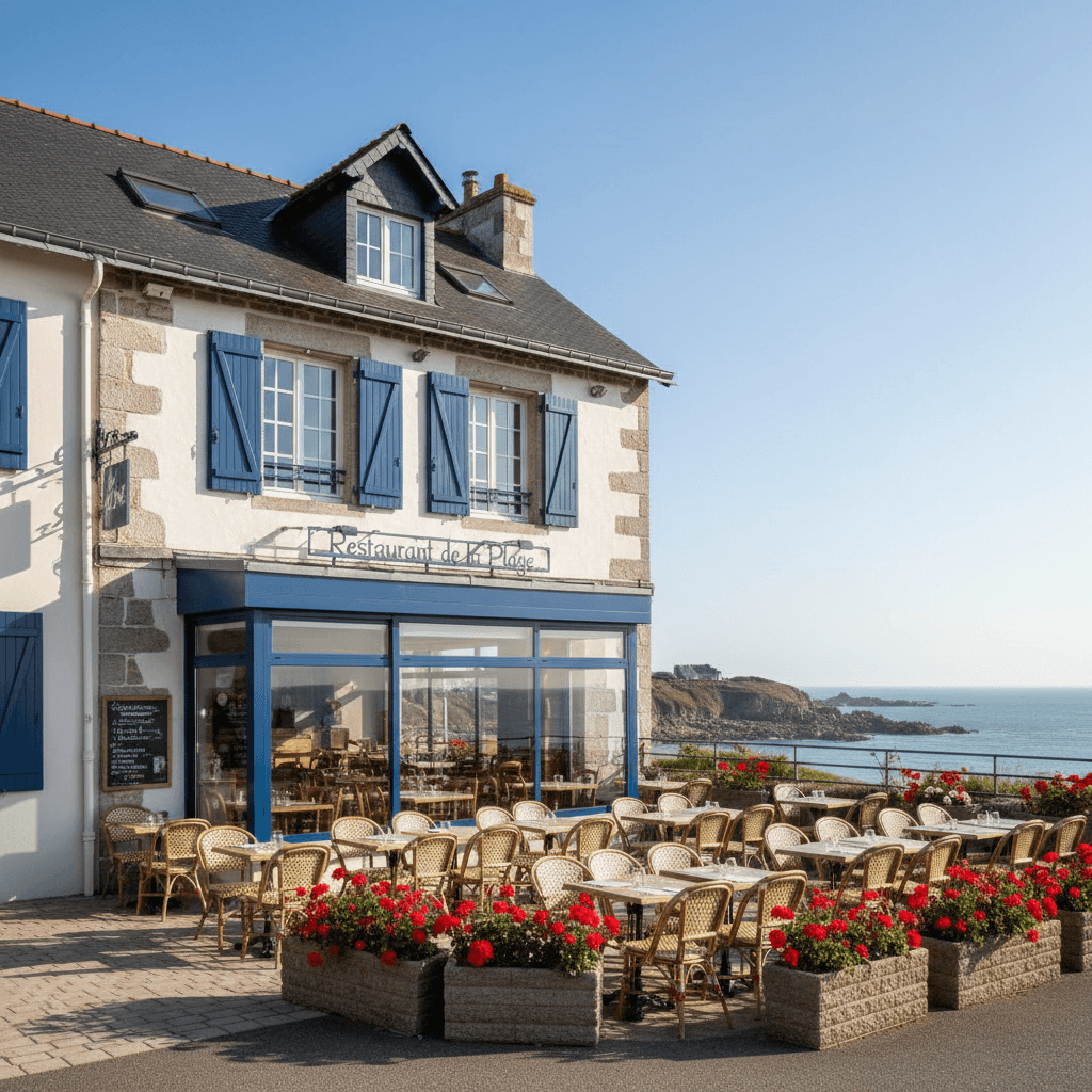 Restaurant 300m² à Pornic : terrasse - licence IV - Image 1