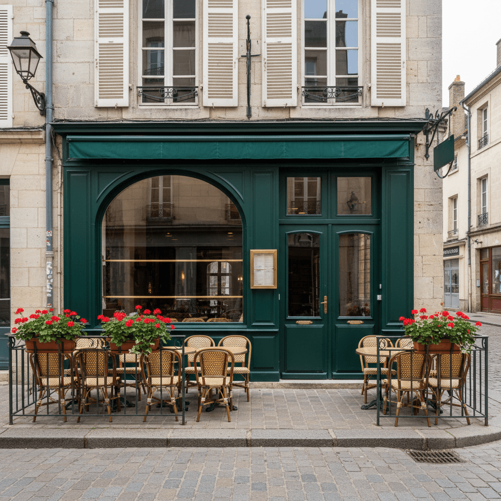 Restaurant 55m² à Angers : terrasse - licence IV