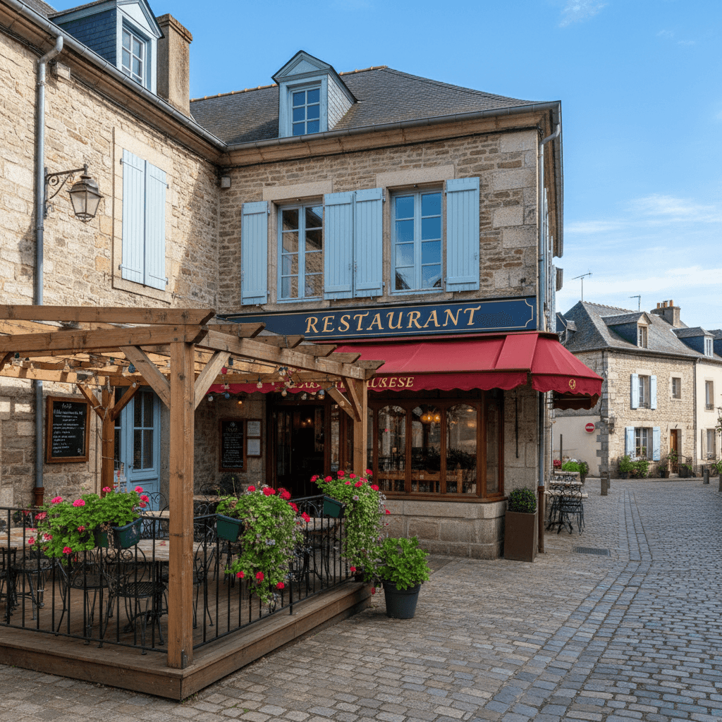Restaurant à Oloron-Sainte-Marie : terrasse - licence IV - Image 1