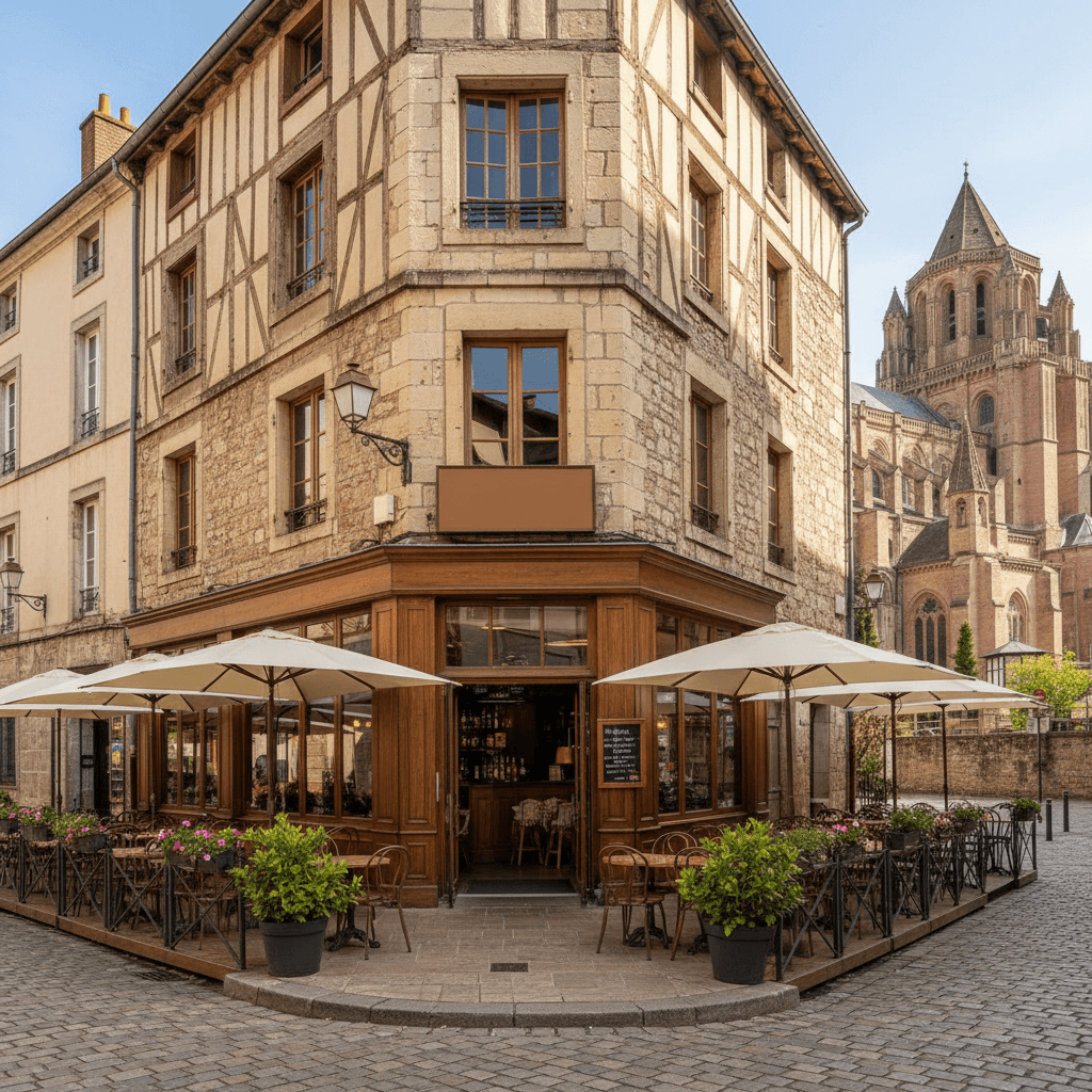 Bar-brasserie à Albi : terrasse - licence IV - Image 1