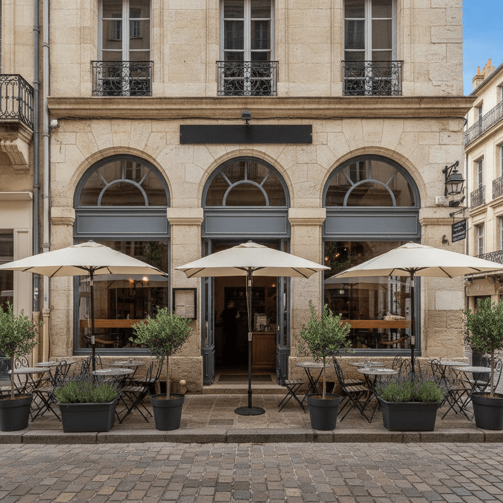 Restaurant 270m² à Montpellier : terrasse - licence IV