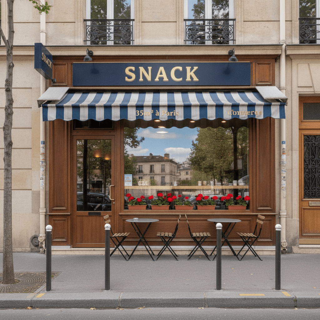 Snack 35m² à Paris - Image 1