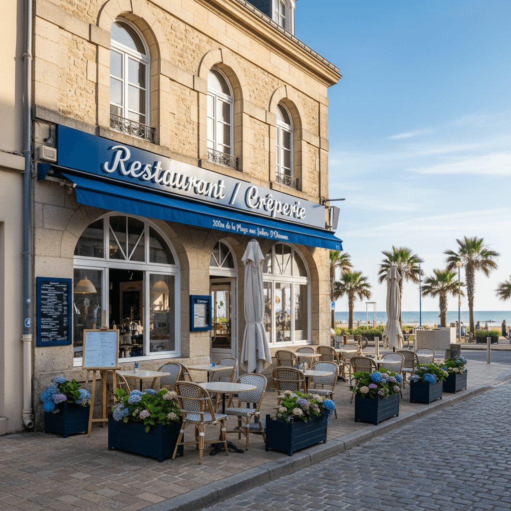 Restaurant 236m² à Les Sables-D'Olonne : terrasse - licence IV - Image 1