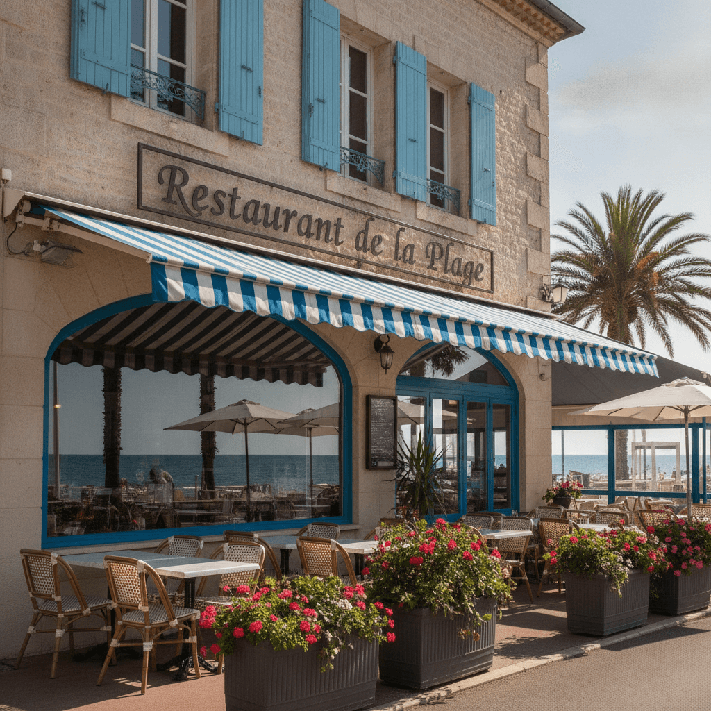 Restaurant 100m² à Canet-En-Roussillon : terrasse - licence IV - Image 1