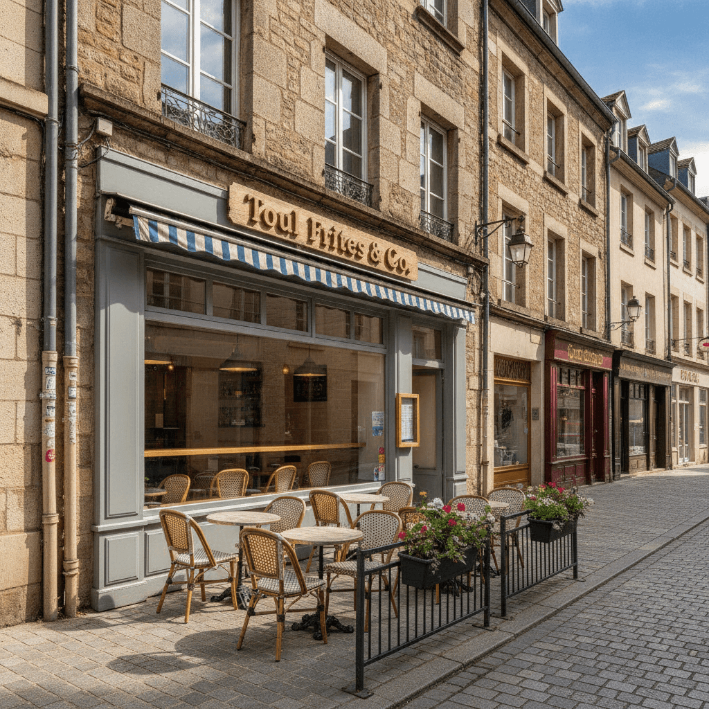 Fast-food 75m² à Toul : terrasse - licence IV - Image 1