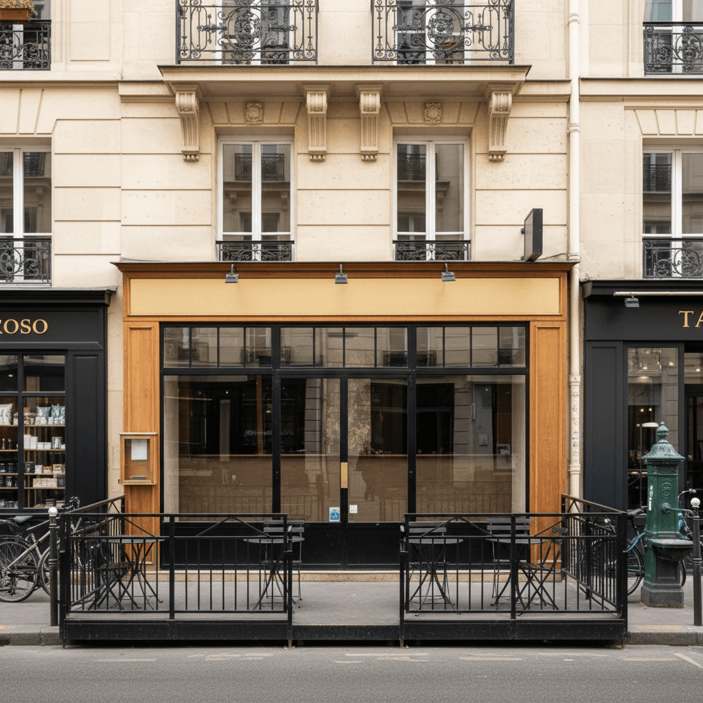 Local commercial à Paris, 25 m² au cœur du 1er