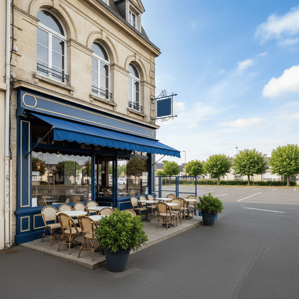 Restaurant 600m² à Cherbourg-En-Cotentin : terrasse - licence IV - Image 1
