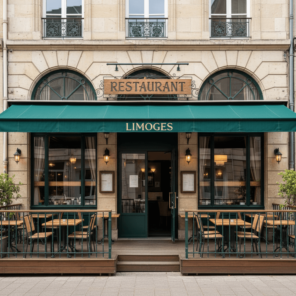 Restaurant à Limoges : terrasse - licence IV - Image 1