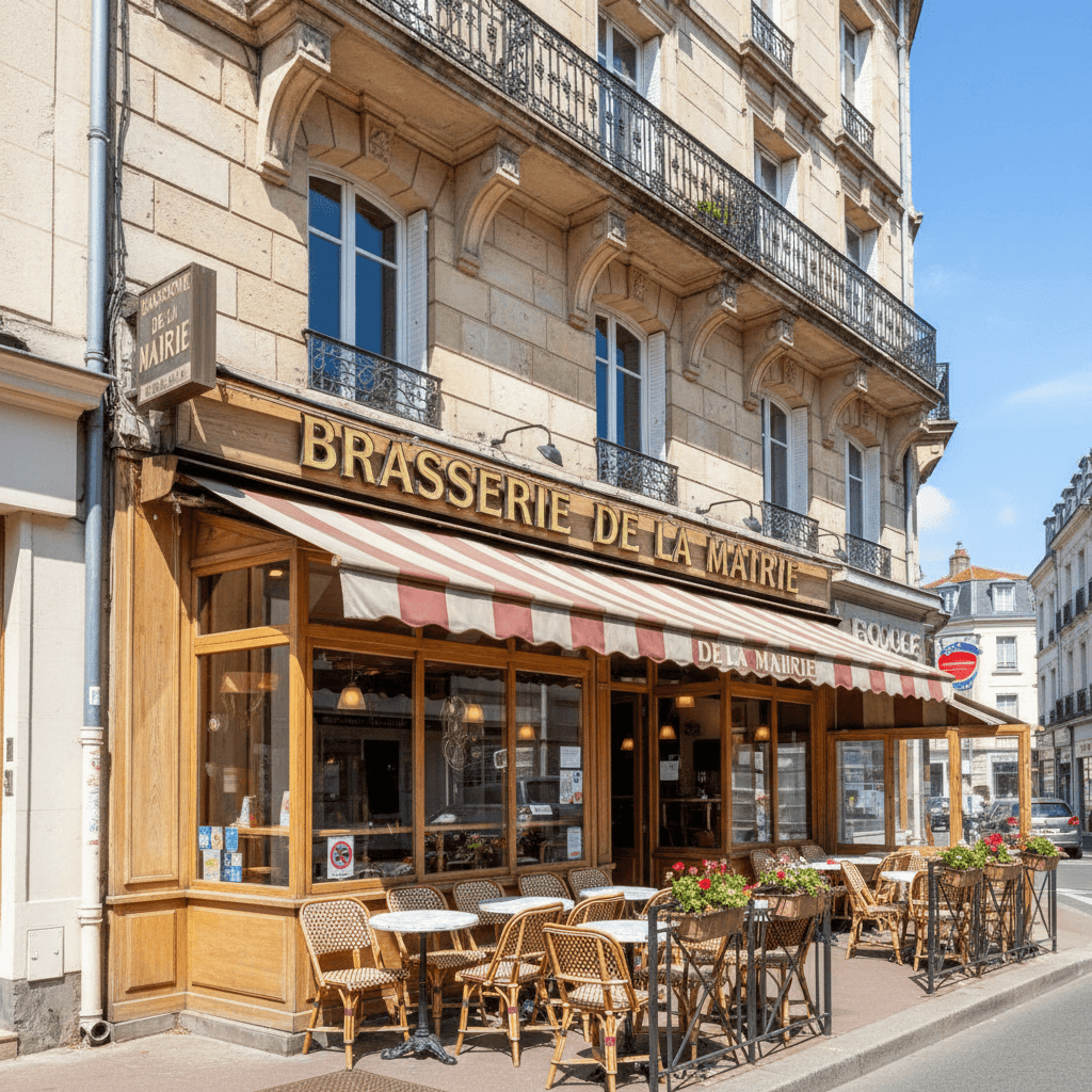 Bar-brasserie à Valognes : terrasse - licence IV - Image 1