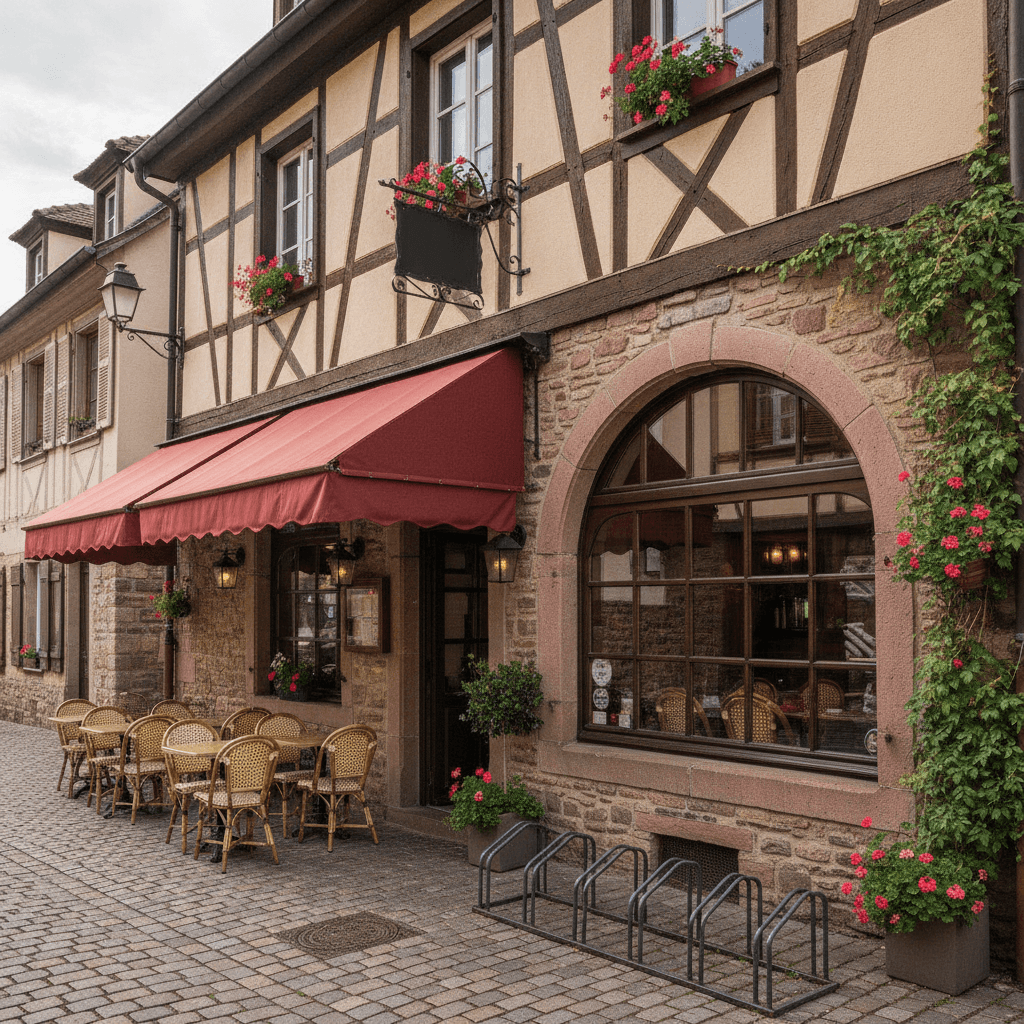 Restaurant 120m² à Orbey : terrasse - licence IV - Image 1