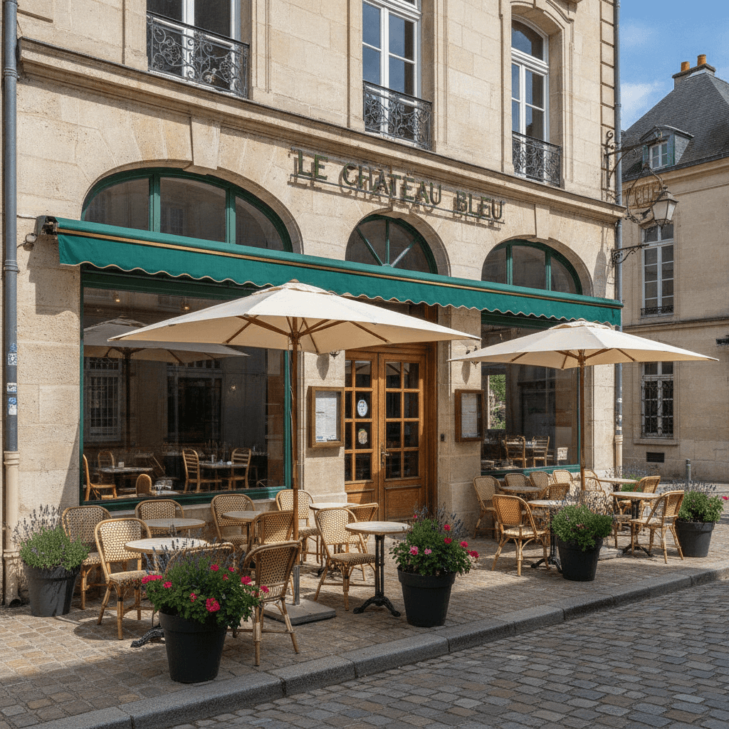 Restaurant 160m² à Blois : terrasse - licence IV