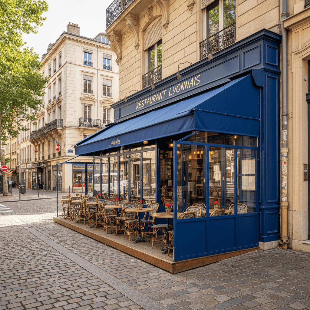 Restaurant 147m² à Lyon : extraction