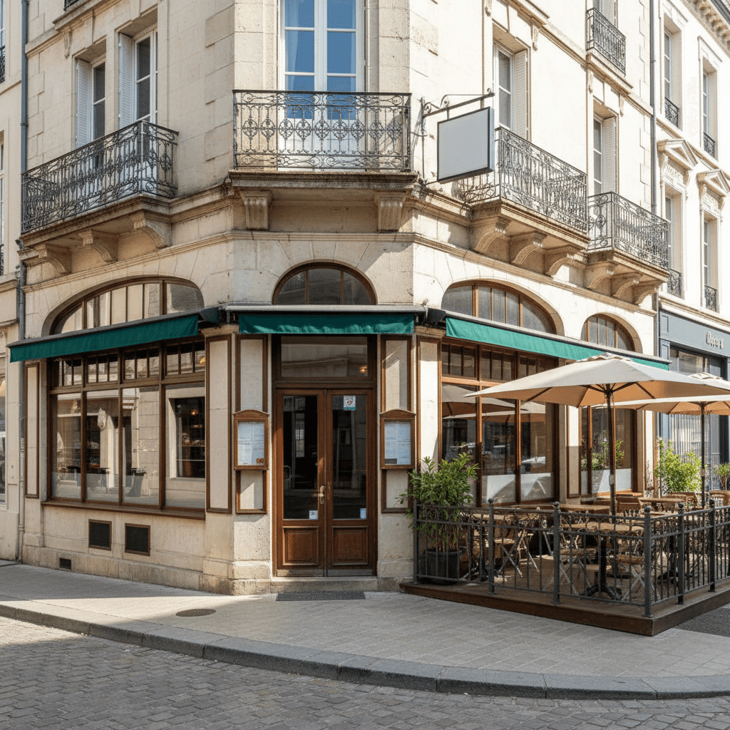 Bar-brasserie à Mayenne : terrasse - licence IV - Image 1