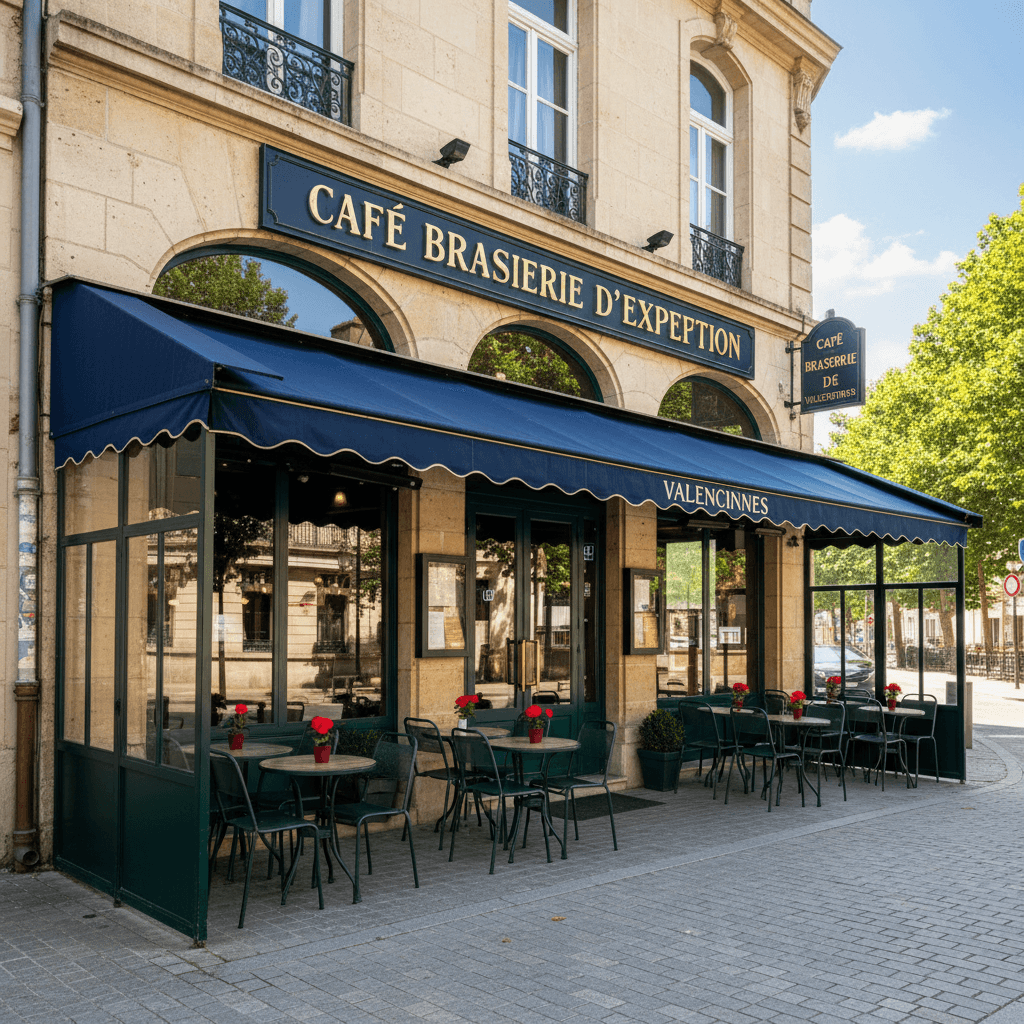 Bar-brasserie à Valenciennes : terrasse - licence IV - Image 1