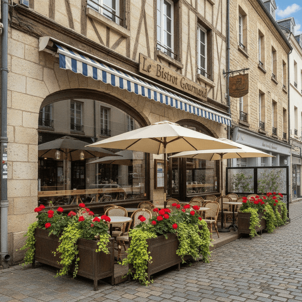 Restaurant 150m² à Caen : terrasse - licence IV - Image 1