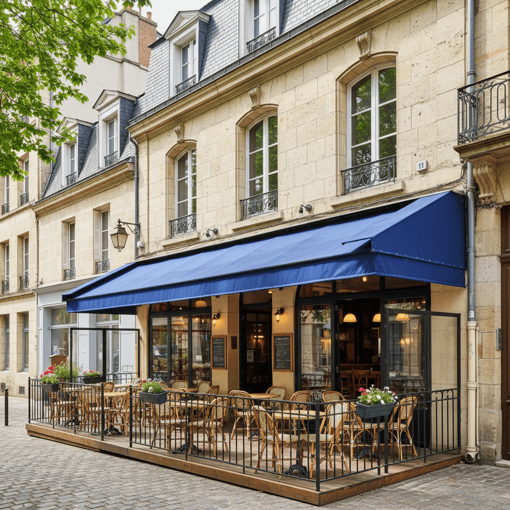 Bar-brasserie 150m² à Nantes : terrasse - licence IV - Image 1